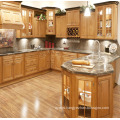 French Style Glazed White Custom Kitchen Cabinetry